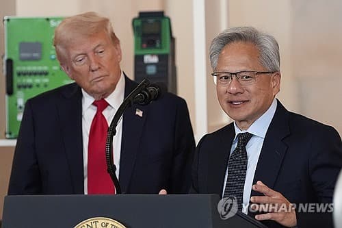"트럼프, 엔비디아·애플·엑손·보잉 CEO 中방문 동행 초청"(종합)