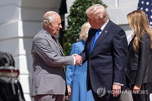 트럼프 "스카치위스키 관세 폐지"…방미 찰스 3세에 귀국 선물
