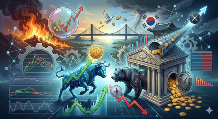 "주말 종전 협상이 진짜 운명 가른다" 비트코인 끈적한 물가 공포 뚫고 상승 채비