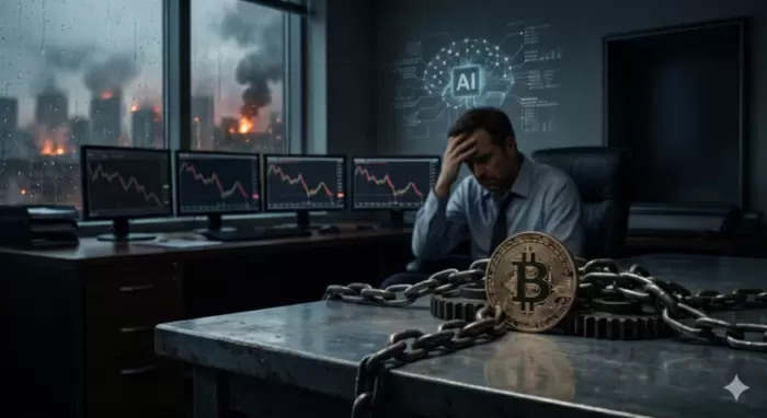 AI·중동전쟁에 묶인 비트코인…"연준 돈 풀 때까지 관망"