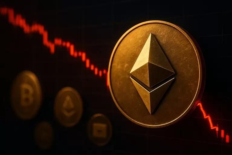 이더리움, 2,500달러 못 넘고 추락...지지선 붕괴 적신호
