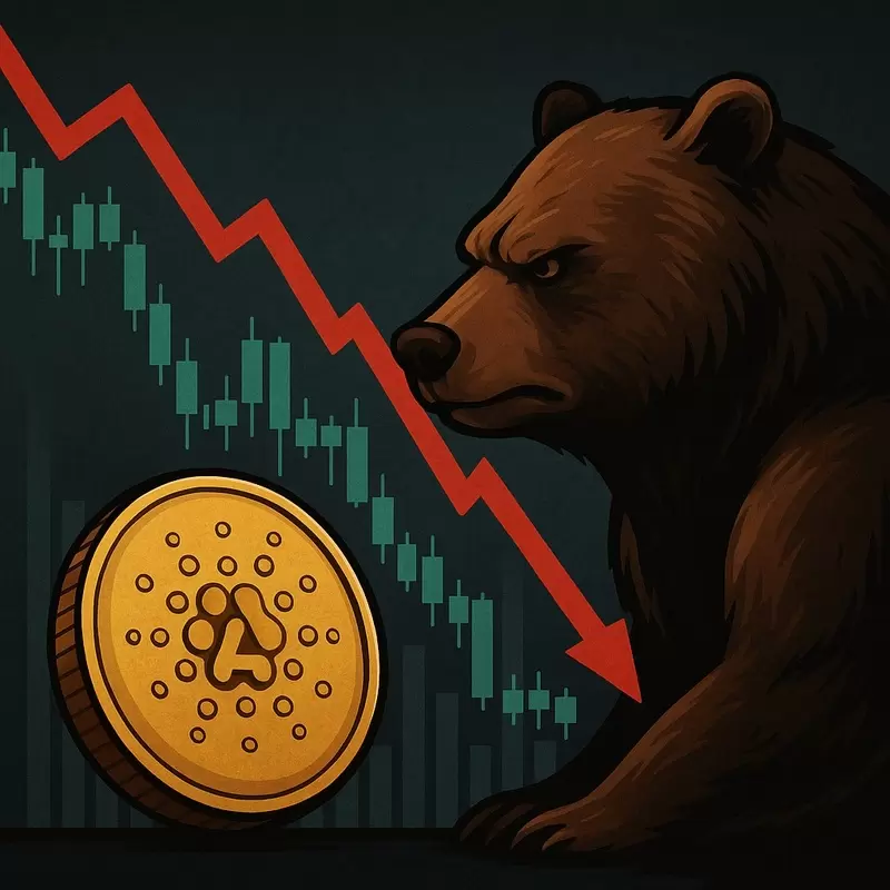 카르다노, 바닥 뚫릴라...전문가들 "0.2달러까지 후퇴 가능성"