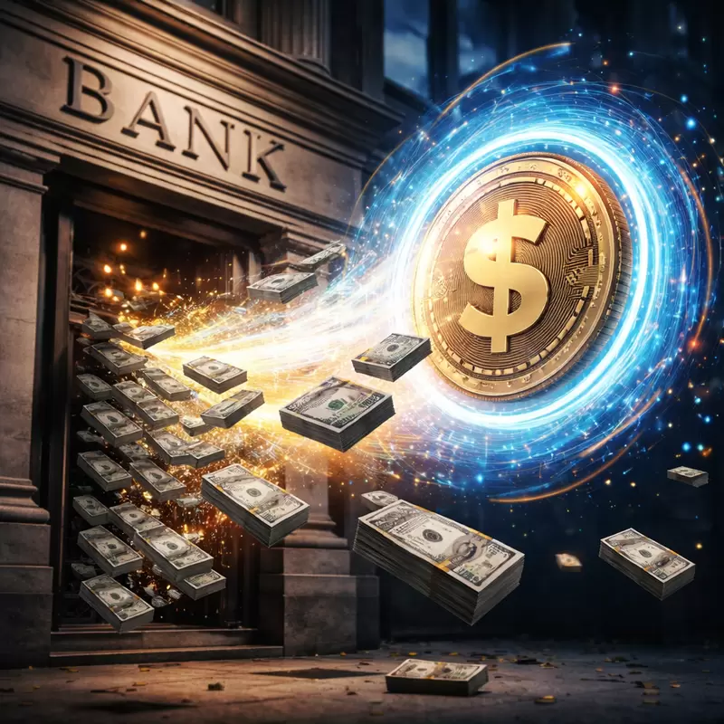 "결국 은행 다 털린다"...스테이블코인, 전통 금융 붕괴 무너뜨린다