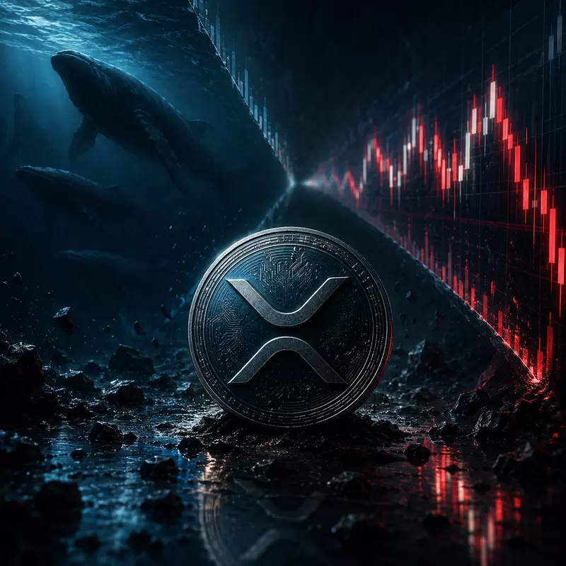 XRP(리플) 고래들, 1달러대 추락하자 거래소 출금 행렬...숏 스퀴즈 오려나?