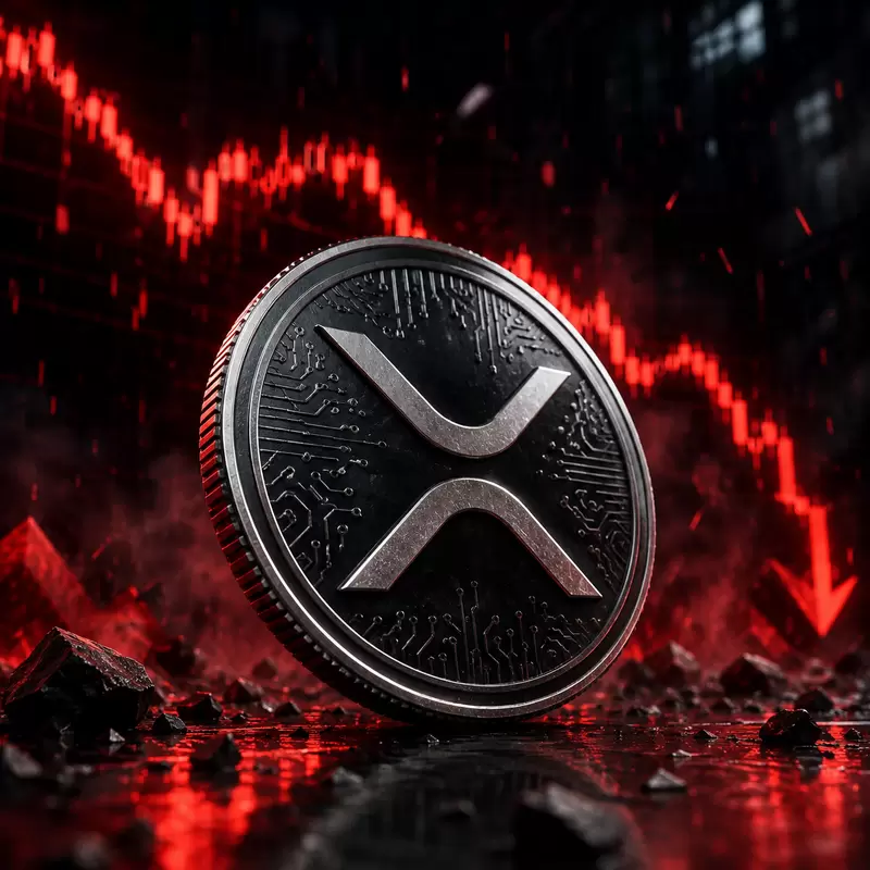 XRP(리플), 거래는 활발한데...박스권 속 추가 폭락 지옥문 위기